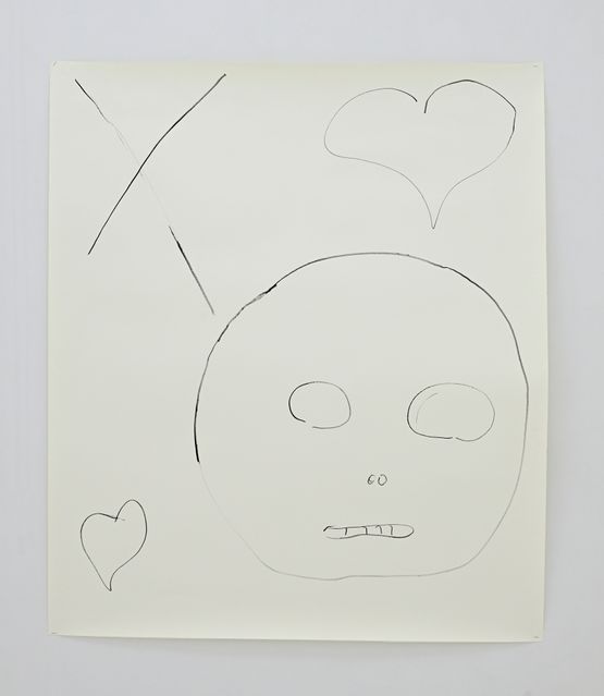 Drawing with a Childs Skull by Masaya Chiba contemporary artwork Works on Paper