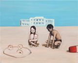 Beach by Matthew Krishanu contemporary artwork painting