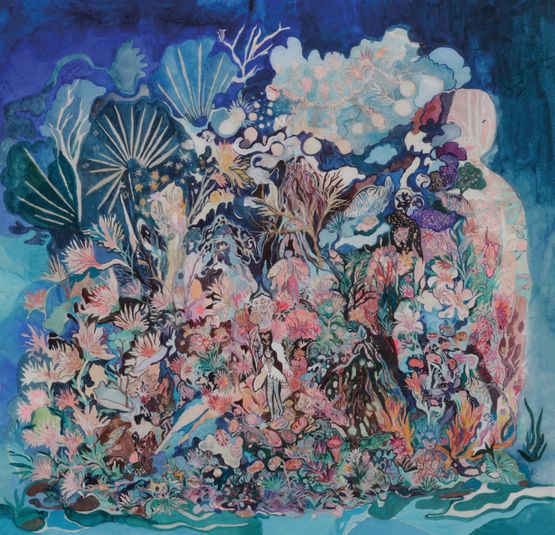 Spell by Tamaris Borrelly contemporary artwork Painting