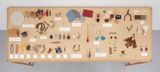 Various Shapes and Materials by Jimmie Durham contemporary artwork installation