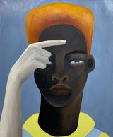 Un peu by Rebecca Brodskis contemporary artwork painting