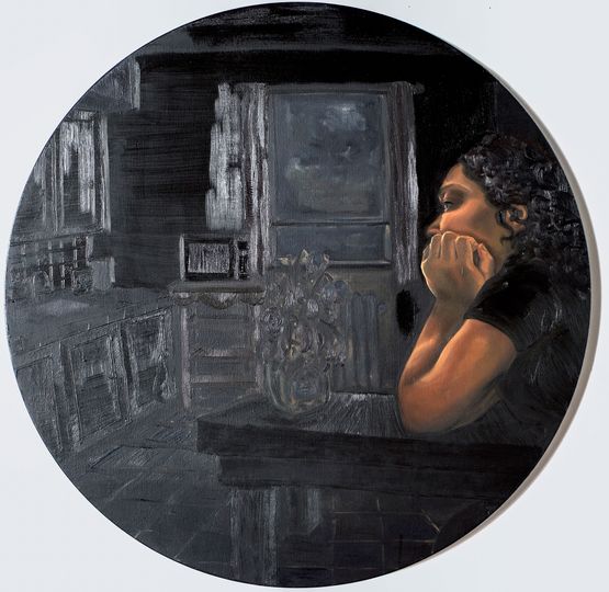 Blood and Milk by Natia Lemay contemporary artwork Painting