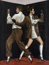 Turn Around by Jean-pierre Villafane contemporary artwork painting