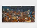 Bronco Locker Room by Ernie Barnes contemporary artwork Painting