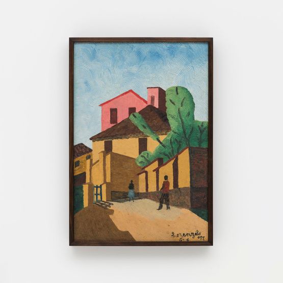 Vila da Praia de Nova Almeida - ES by Amadeo Luciano Lorenzato contemporary artwork Painting