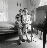 Reva and Edith Danville Virginia by Emmet Gowin contemporary artwork photography