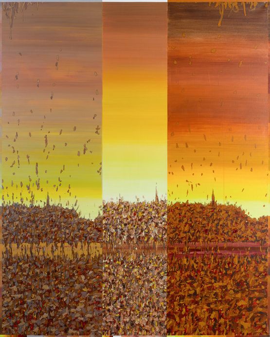 Screen Display 1 by Xue Feng contemporary artwork Painting