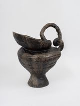 Loop-handled jug. Modelling. by Andrew Lord contemporary artwork sculpture