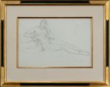 Femme nue allongee by Henri Matisse contemporary artwork drawing