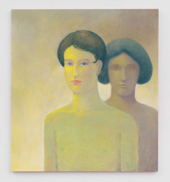 Portraits by Nicolas Party contemporary artwork Painting