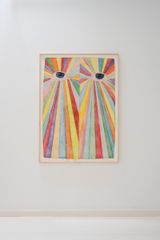 Love Pours Out Of Your Eyes by James Rielly contemporary artwork works on paper