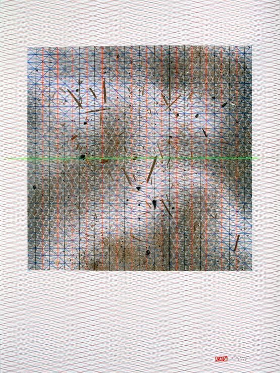 Exercise for Drawing_Fleck 5 by Sunghong Min contemporary artwork Works on Paper
