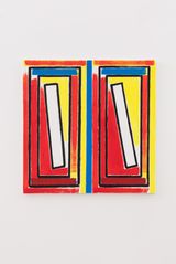 Untitled by Bernard Piffaretti contemporary artwork painting