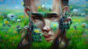 All Watched Over By Machines of Loving Grace by Memo Akten contemporary artwork Moving Image