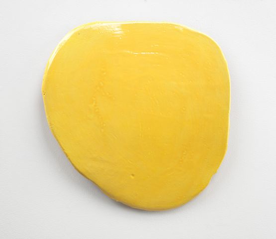 Mellow Yellow by Mary Heilmann contemporary artwork
