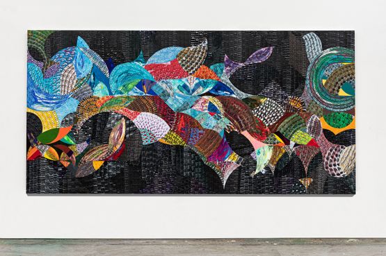Maremoto by Luiz Zerbini contemporary artwork Painting