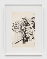 Untitled from Kake vol. 23 - In the Wild West by Tom of Finland contemporary artwork drawing