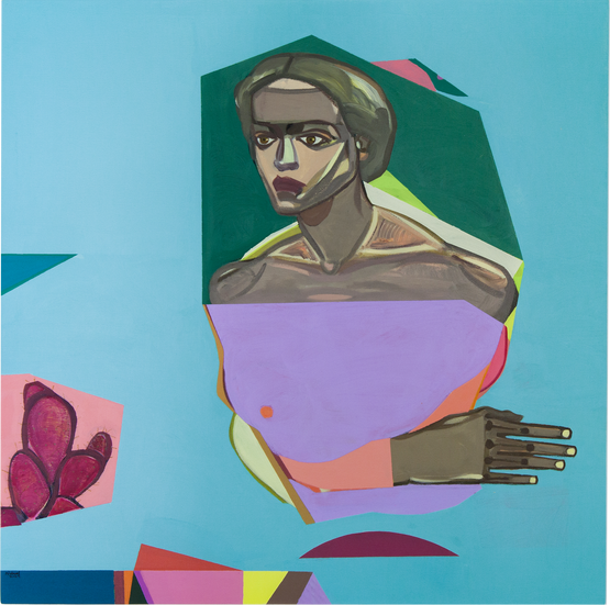 The Vessel of Becoming 07 by Natnael Ashebir contemporary artwork Painting