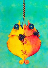 Mr  Mrs. Soon to be.. II by Clasutta contemporary artwork painting