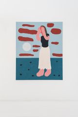 La partida II by Juan Narowe contemporary artwork painting works on paper