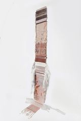 Epidermis 1 by T. Vinoja contemporary artwork painting textile
