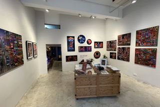 Contemporary art exhibition Keith Macgregor City of Lights  Keith Macgregor at Blue Lotus Gallery Hong Kong
