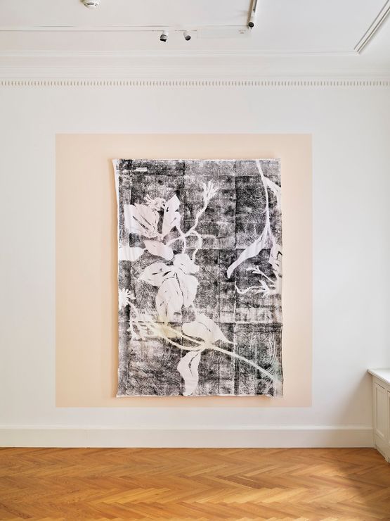Untitled Clematis by Judith Raum contemporary artwork Painting