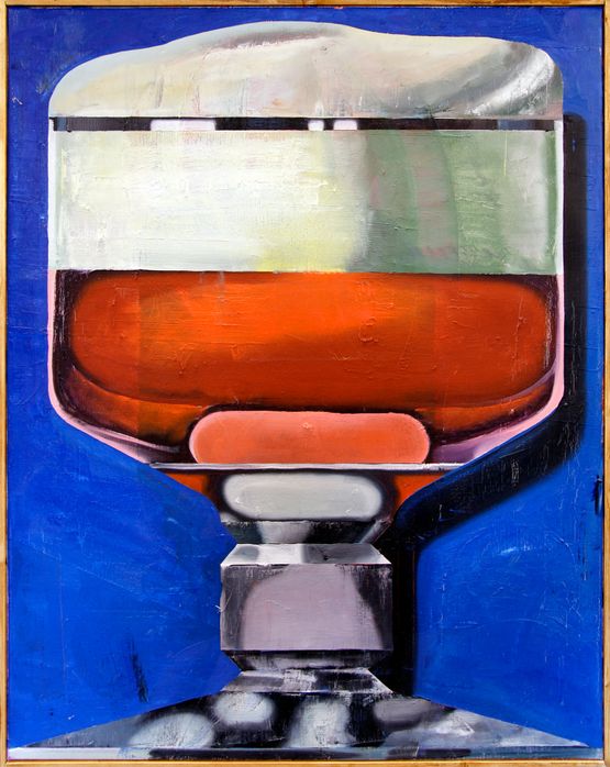 Bierkelk by Kristof Santy contemporary artwork Painting