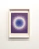 Circular glow lila-blue by Ignacio Uriarte contemporary artwork Works on Paper