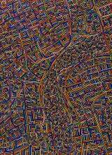 City DNA - Shanghai No. 15 by Lu Xinjian contemporary artwork painting