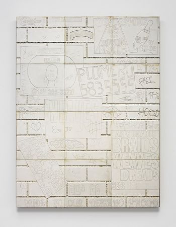 Untitled by Lauren Halsey contemporary artwork sculpture