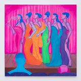 6 Marges by Justin Yoon contemporary artwork painting works on paper