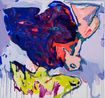 watch and wait angel ears by Tom Polo contemporary artwork Painting