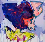 watch and wait angel ears by Tom Polo contemporary artwork painting