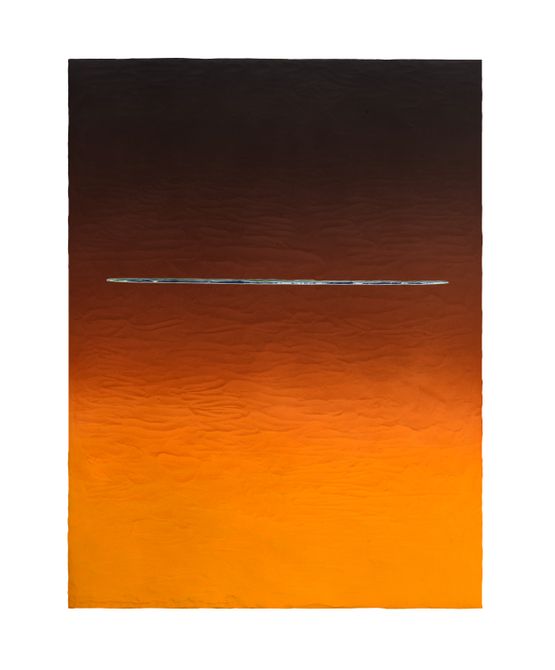 Horizon Line Somewhere Over Mexico by Henry Hudson contemporary artwork Painting