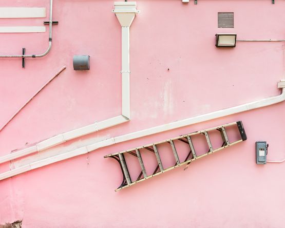 Ladder Miami Beach by Anastasia Samoylova contemporary artwork Print