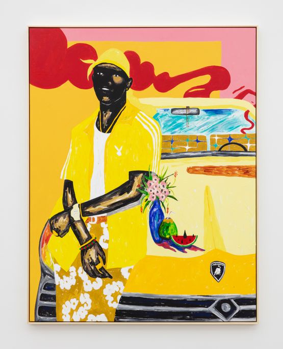 Hard Knock Life by Zeh Palito contemporary artwork Painting