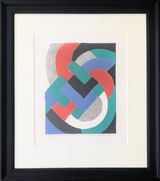 Pour XXeme siecle by Sonia Delaunay contemporary artwork print