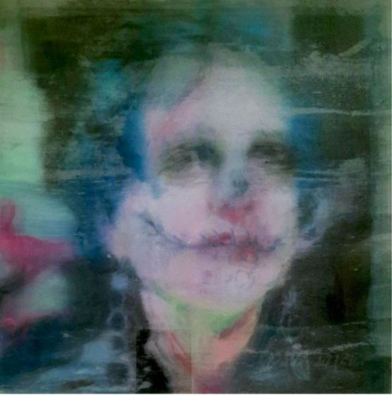 El tiempo from the series Escenas ineditas de la Vida de Malintzin by Lucia Tallova contemporary artwork Painting