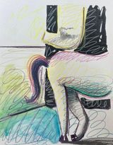 Sexy Horse by Katherina Olschbaur contemporary artwork print