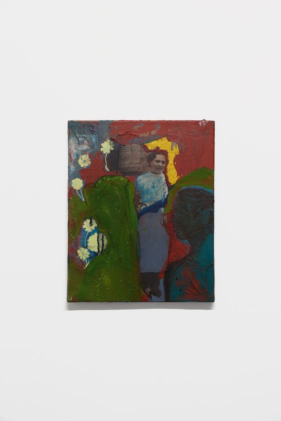 Rosa by Ines Di Folco Jemni contemporary artwork Painting