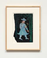 Delivery by Mark Connolly contemporary artwork drawing painting works on paper