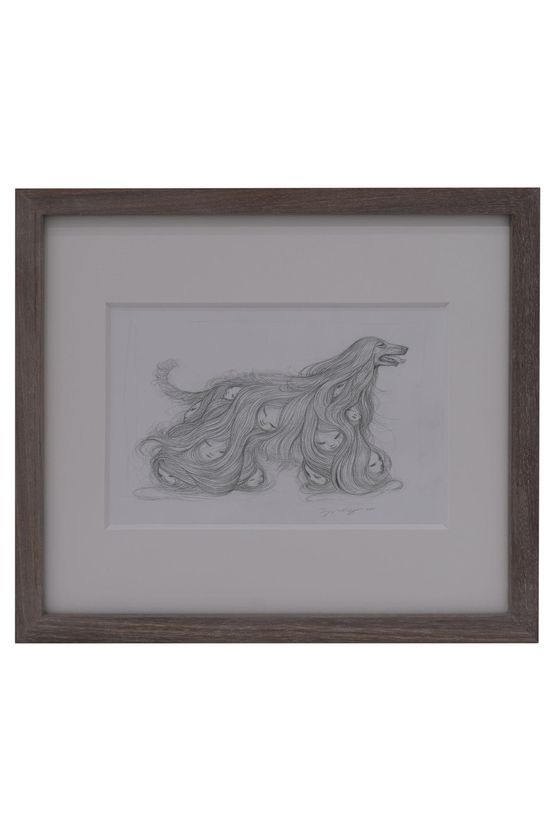 Hound III by James Jean contemporary artwork Works on Paper