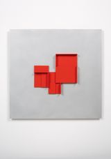 Vermilion Maquette by Toby Paterson contemporary artwork sculpture