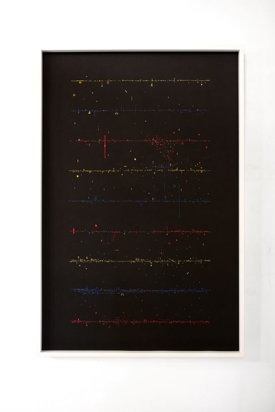 BIG DATA West by Marco Maggi contemporary artwork Mixed Media