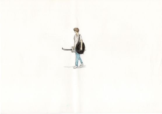street artist by So Yo-Hen contemporary artwork Works on Paper