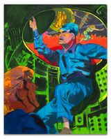 Dan by Archie Rand contemporary artwork painting