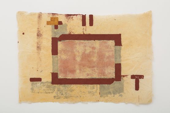 Demarcationg Territories by Antonio Dias contemporary artwork Works on Paper