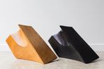 Kauri Abstract  Black Whole by Tanya Ashken contemporary artwork Sculpture