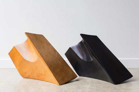 Kauri Abstract  Black Whole by Tanya Ashken contemporary artwork Sculpture